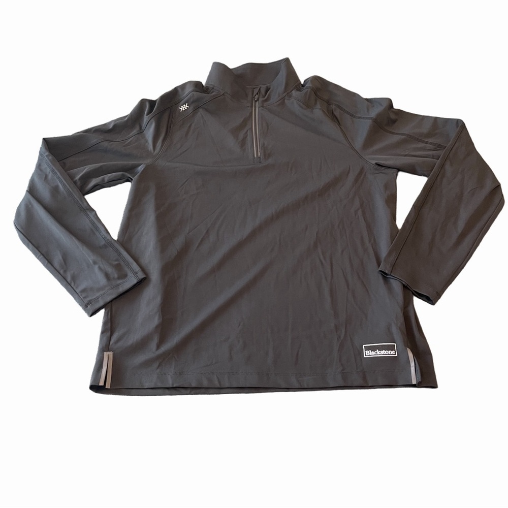 RHONE Charcoal Leggings with Subtle White Logo